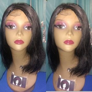 10" 100% mink remy human bob hair wig